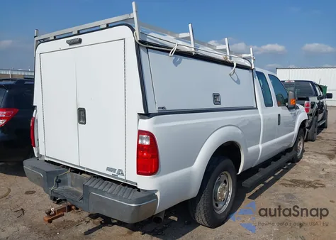 2012 Ford F-250 Xl из США, поврежденный, VIN 1FT7X2A64CED15254